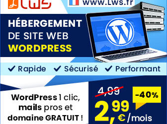 Hébergement WordPress chez LWS