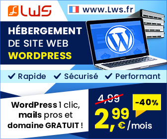 Hébergement WordPress chez LWS