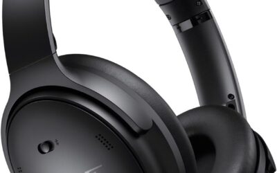 Bose Casque sans Fil Bluetooth à Réduction de Bruit QuietComfort 45 avec Microphone pour Les Appels – Noir