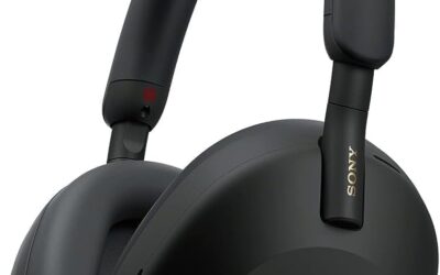 Sony WH-1000XM5 Casque sans Fil antibruit avec optimiseur de Suppression Automatique du Bruit, appels Mains Libres cristallins et Commande vocale Alexa, Noir