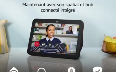 Echo Show 8 (Nouvelle génération) | Écran tactile HD connecté avec son spatial, hub connecté intégré et Alexa | Anthracite