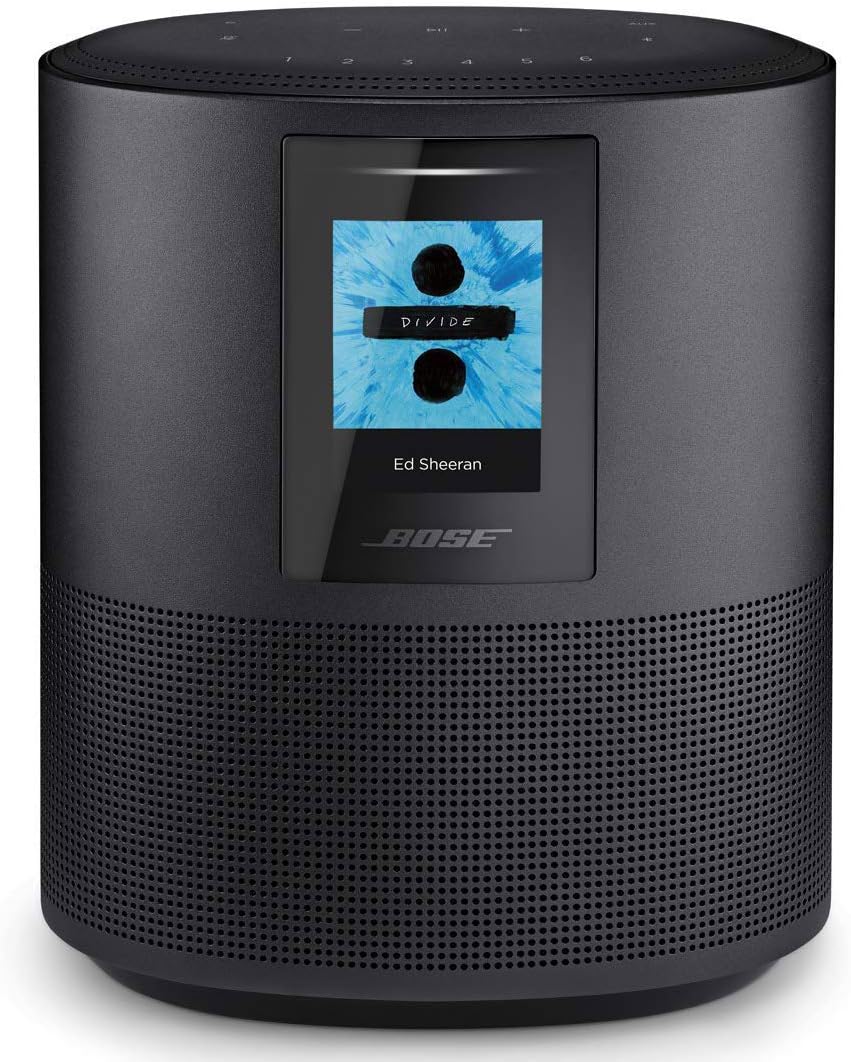 Bose Home Speaker 500 Enceintes avec Alexa d’Amazon et l’Assistant Google intégrée – Noir