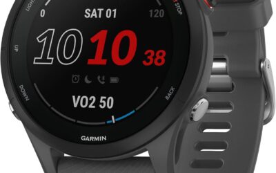 Garmin Forerunner 255 – Montre GPS Multisports connectée de Running – Gray – Boîtier 46 mm