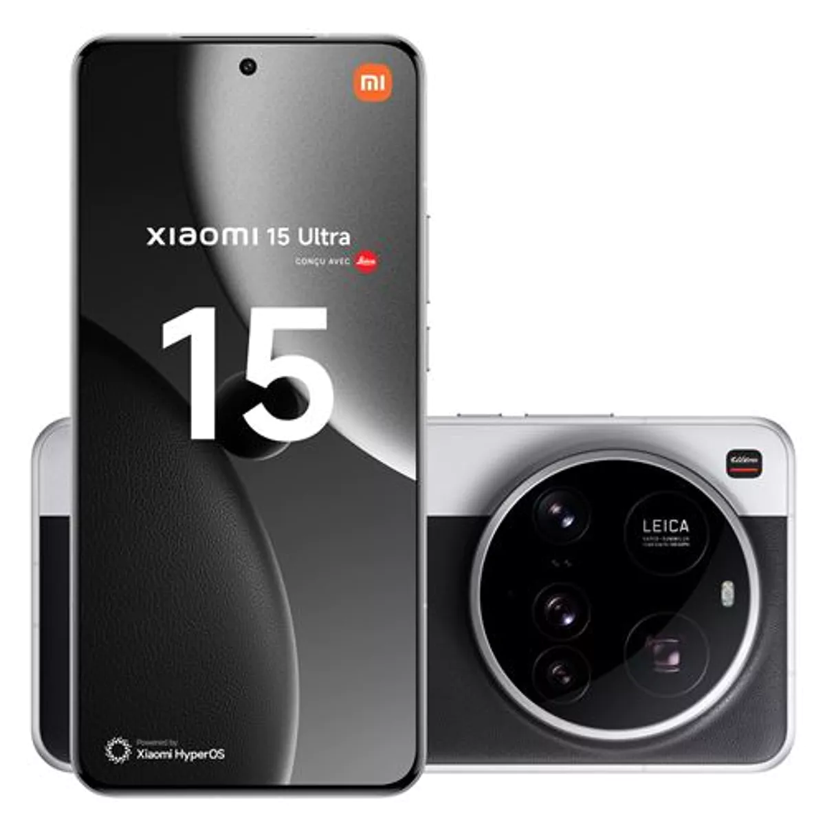 Smartphone Xiaomi 15 Ultra 6,73″ 5G Double Nano SIM 512 Go Chrome conçu avec Leica